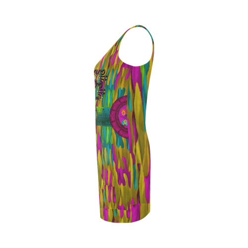 Troll In the Rainbows looking good Medea Vest Dress (Model D06)