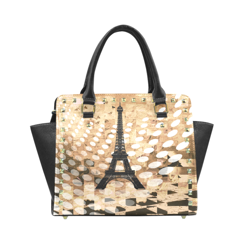 Paris Rivet Shoulder Handbag (Model 1645)