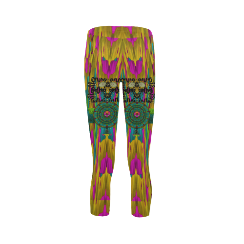 Troll In the Rainbows looking good Capri Legging (Model L02)