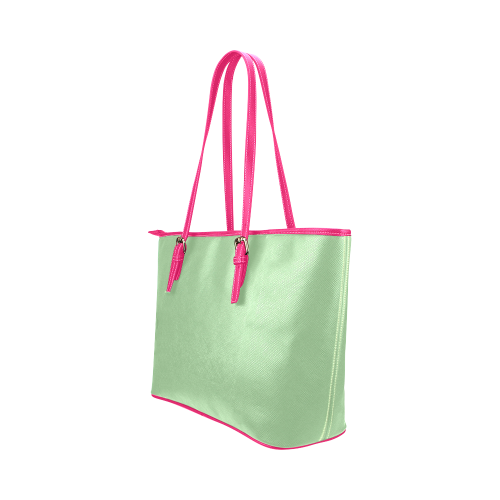 Pistachio Leather Tote Bag/Large (Model 1651)