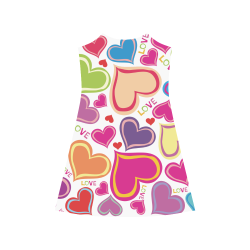 Cute Hearts LOVE Alcestis Slip Dress (Model D05)