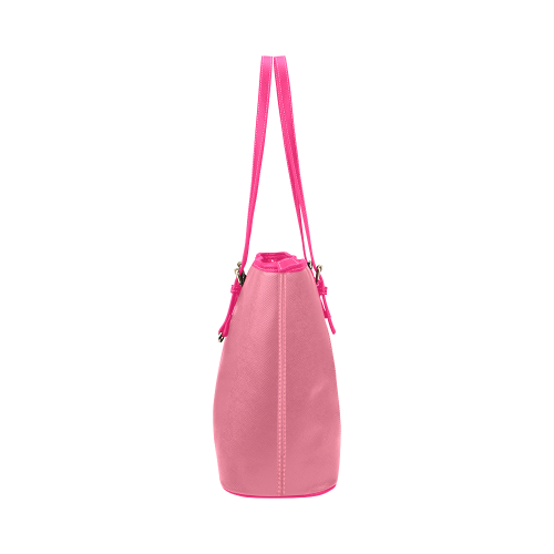 Bubblegum Leather Tote Bag/Large (Model 1651)