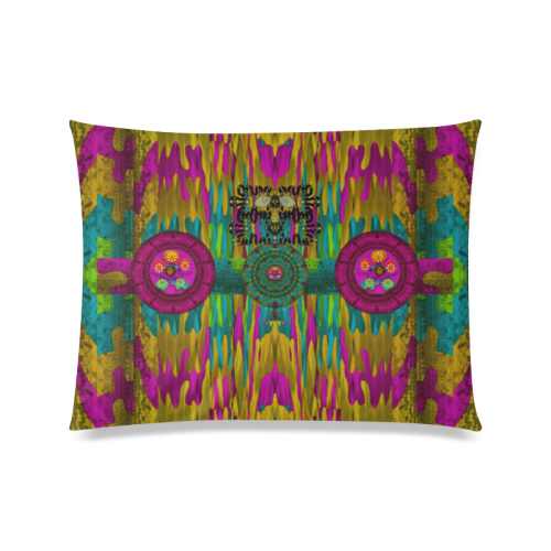 Troll In the Rainbows looking good Custom Zippered Pillow Case 20"x26"(Twin Sides)