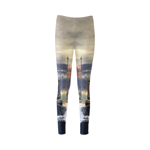 The sacred barge Cassandra Women's Leggings (Model L01)