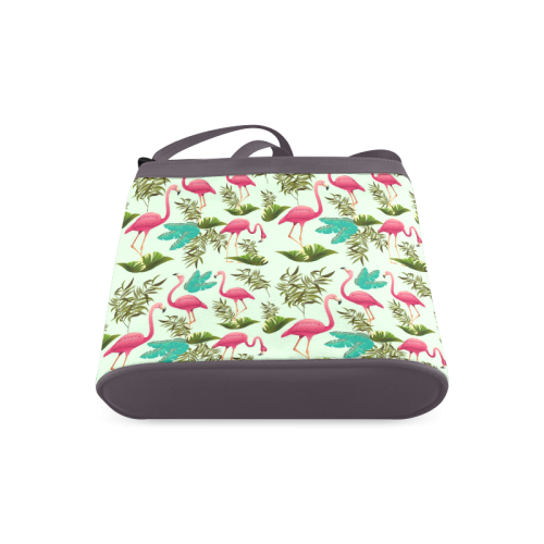 Pink Flamingos Exotic Birds Crossbody Bags (Model 1613)