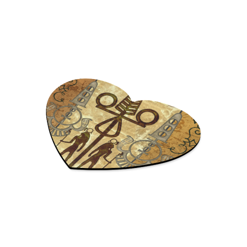 Egyptian sign Heart-shaped Mousepad