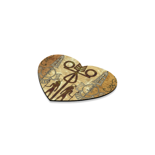 Egyptian sign Heart Coaster