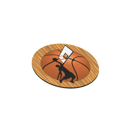 Slam Dunk Basketball Player Round Coaster