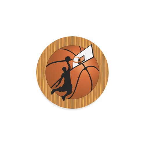 Slam Dunk Basketball Player Round Coaster