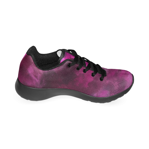 Magenta Storm Oil Painting Women’s Running Shoes (Model 020)
