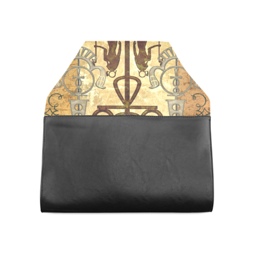 Egyptian sign Clutch Bag (Model 1630)