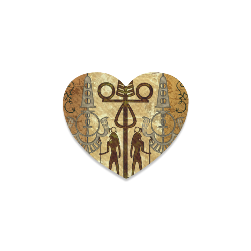 Egyptian sign Heart Coaster