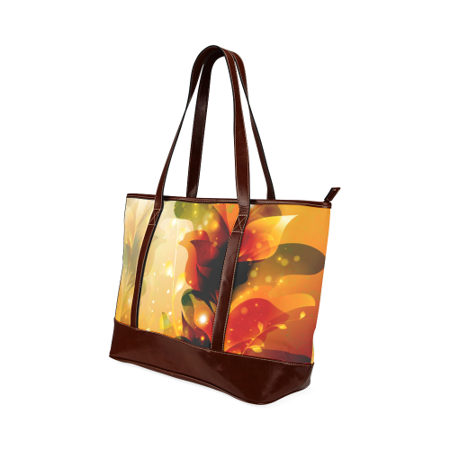 Awesome abstract flowers Tote Handbag (Model 1642)