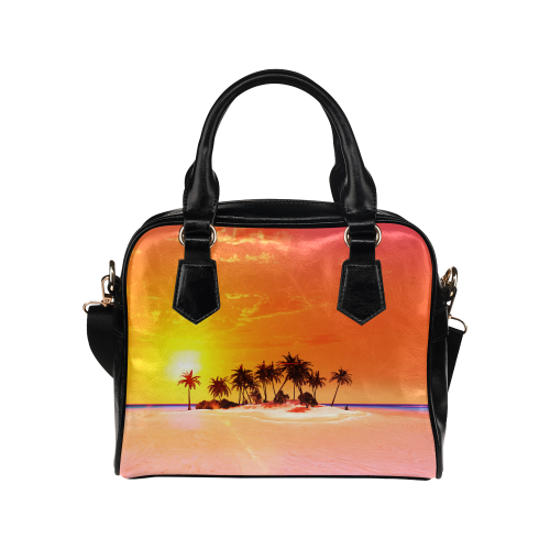 Wonderful sunset in soft colors Shoulder Handbag (Model 1634)