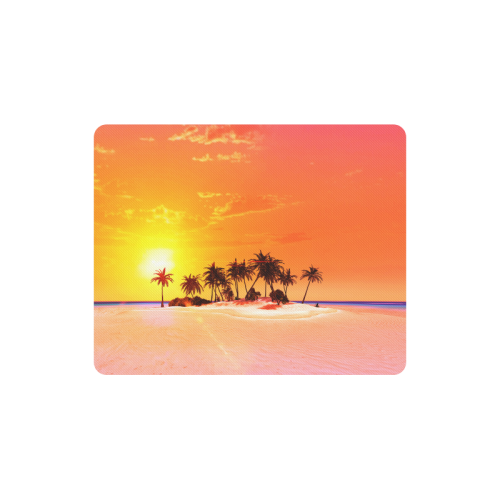 Wonderful sunset in soft colors Rectangle Mousepad
