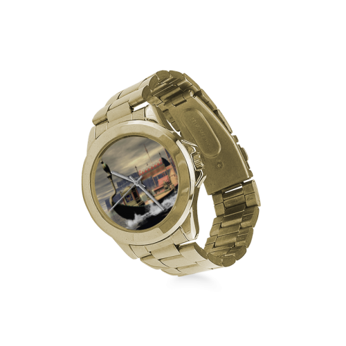 The sacred barge Custom Gilt Watch(Model 101)