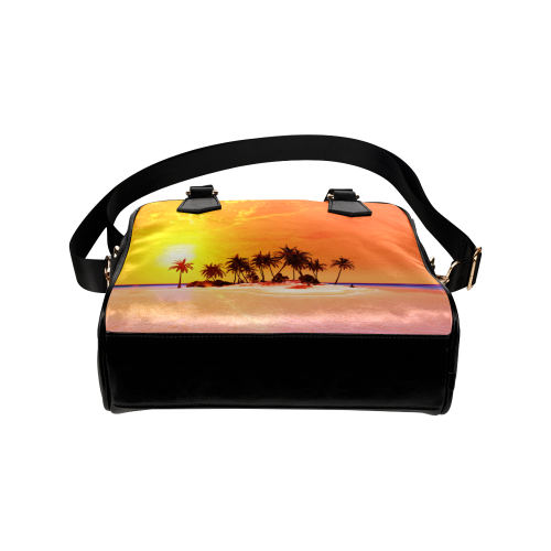 Wonderful sunset in soft colors Shoulder Handbag (Model 1634)