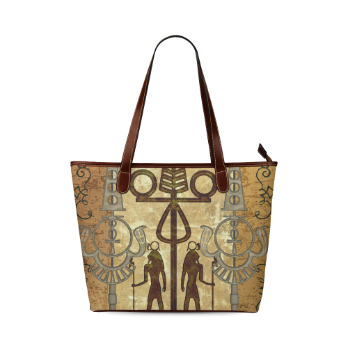 Egyptian sign Shoulder Tote Bag (Model 1646)