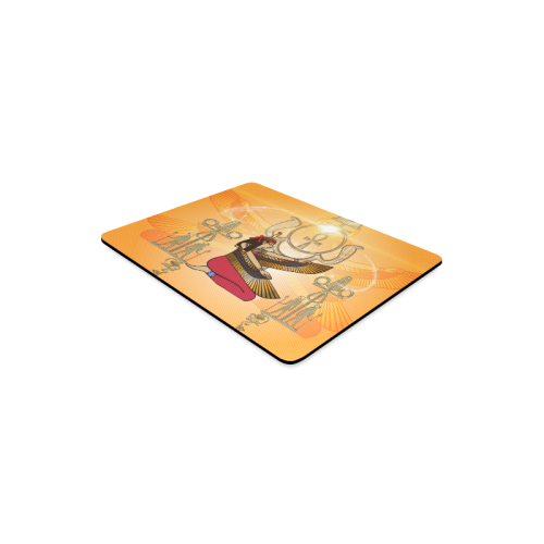 Beautiful Isis with egyptian sign Rectangle Mousepad