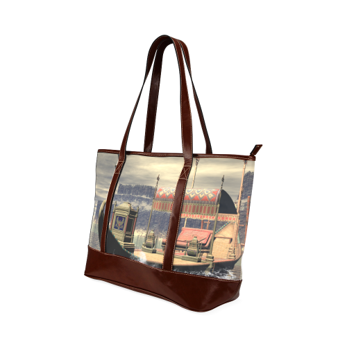 The sacred barge Tote Handbag (Model 1642)