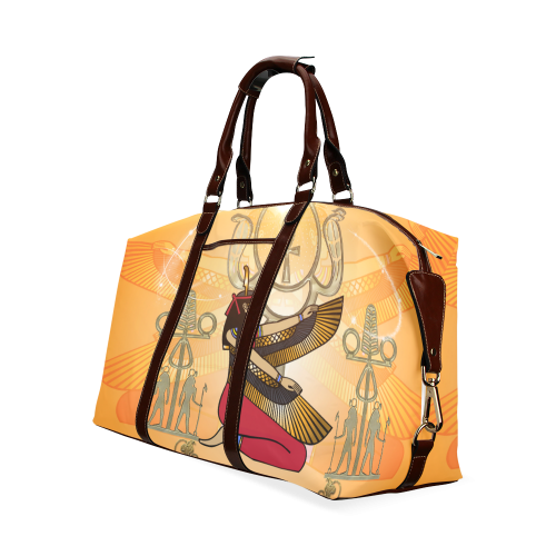 Beautiful Isis with egyptian sign Classic Travel Bag (Model 1643)