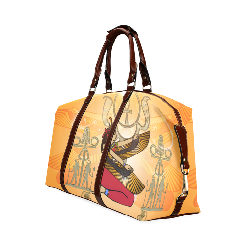 Beautiful Isis with egyptian sign Classic Travel Bag (Model 1643)