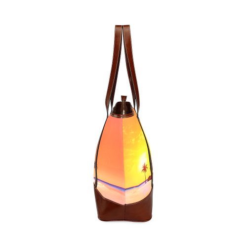 Wonderful sunset in soft colors Tote Handbag (Model 1642)