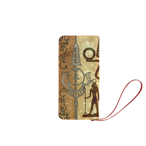 Egyptian sign Women's Clutch Wallet (Model 1637)