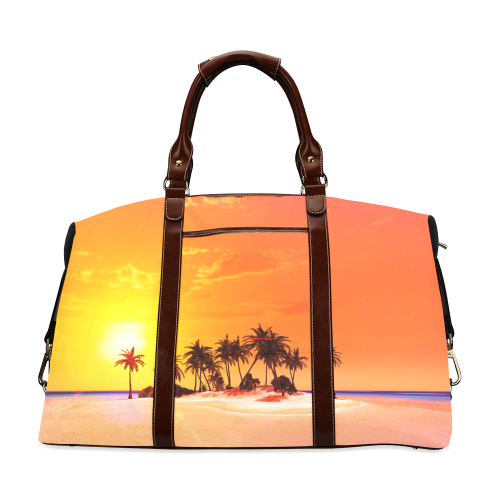 Wonderful sunset in soft colors Classic Travel Bag (Model 1643)