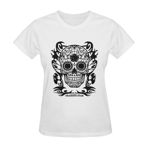 SKULL PLUS DESTINATION Sunny Women's T-shirt (Model T05)