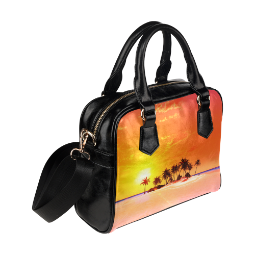 Wonderful sunset in soft colors Shoulder Handbag (Model 1634)