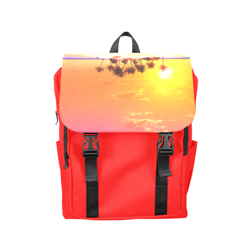 Wonderful sunset in soft colors Casual Shoulders Backpack (Model 1623)
