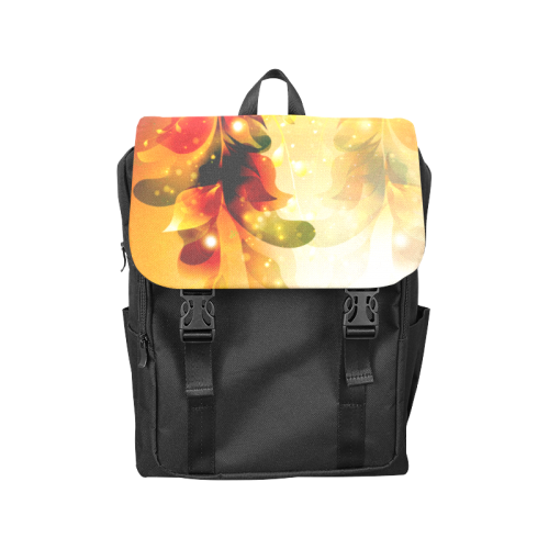 Awesome abstract flowers Casual Shoulders Backpack (Model 1623)