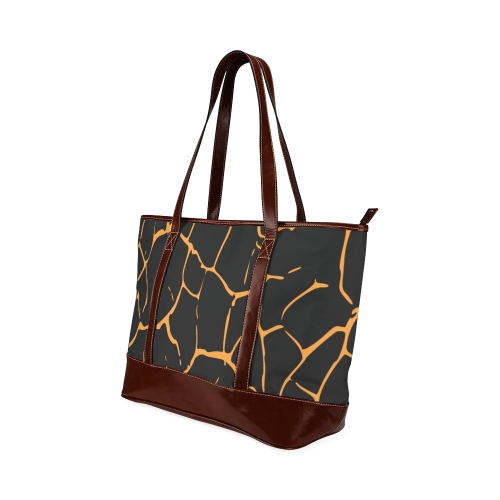 "You Tried It" abstract animal skin Tote Handbag (Model 1642)