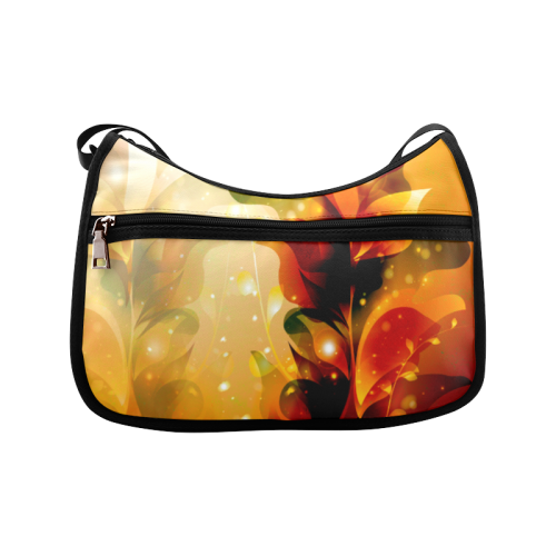 Awesome abstract flowers Crossbody Bags (Model 1616)