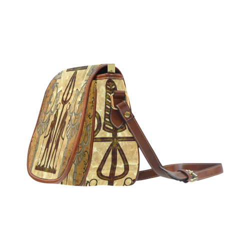 Egyptian sign Saddle Bag/Large (Model 1649)