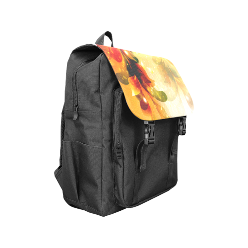 Awesome abstract flowers Casual Shoulders Backpack (Model 1623)