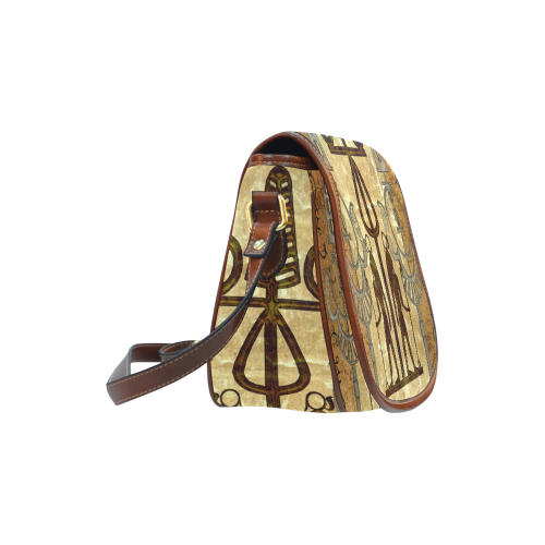 Egyptian sign Saddle Bag/Large (Model 1649)