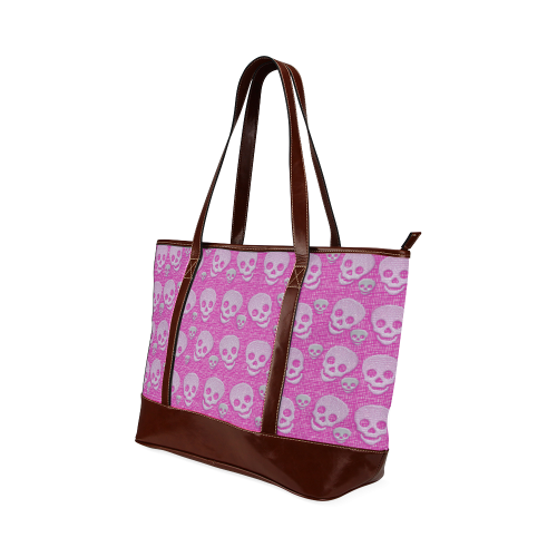 SKULLS EVOLUTION Tote Handbag (Model 1642)