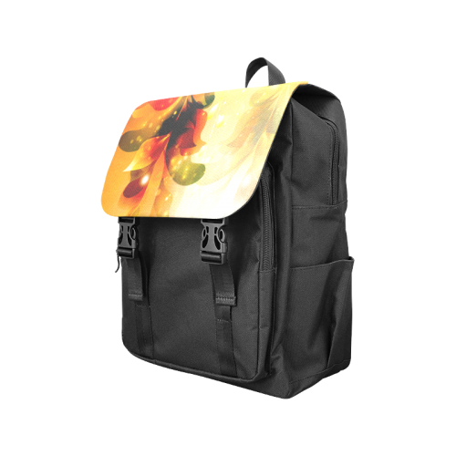 Awesome abstract flowers Casual Shoulders Backpack (Model 1623)