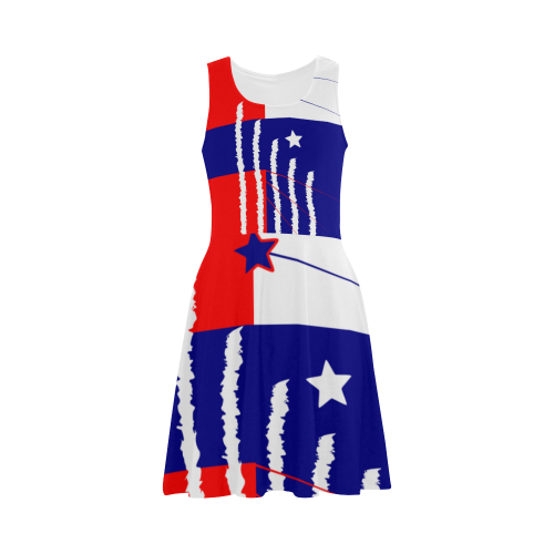 Patriot Color-blocking Atalanta Sundress (Model D04)