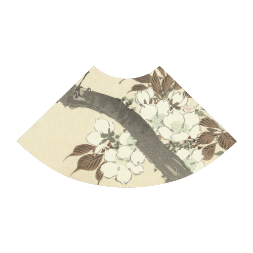 Oriental birds on blossom branch Atalanta Sundress (Model D04)