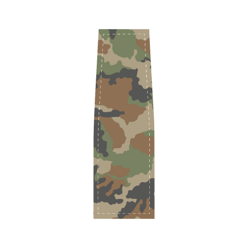 Woodland Forest Camouflage Saddle Bag/Small (Model 1649) Full Customization