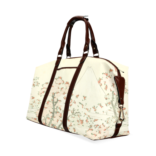 uji mountain cherry blossom, japanese woodcut Classic Travel Bag (Model 1643)