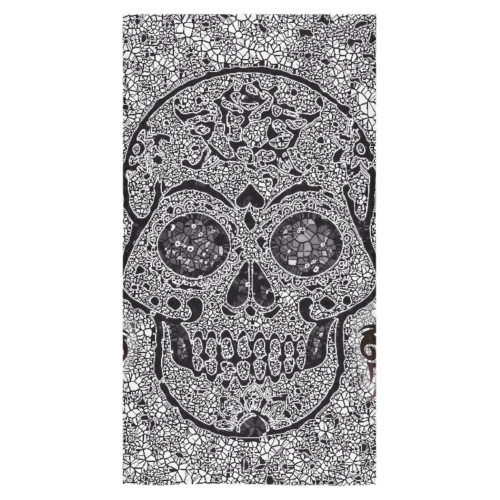 Mosaic Skull Bath Towel 30"x56"