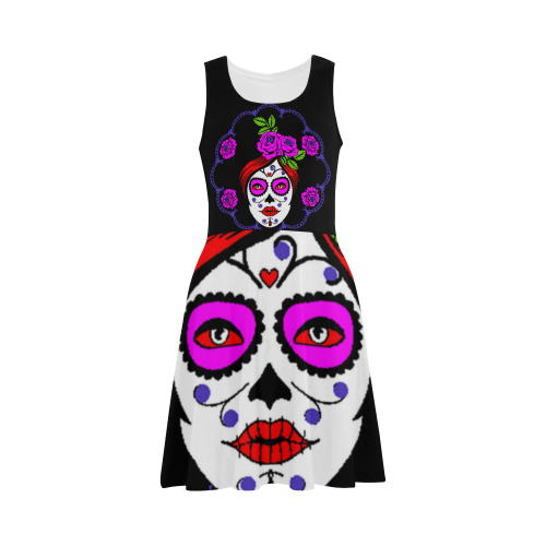 day of the dead Atalanta Sundress (Model D04)