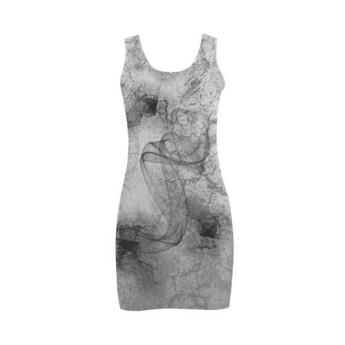 Wall And Smoke Grey Medea Vest Dress (Model D06)