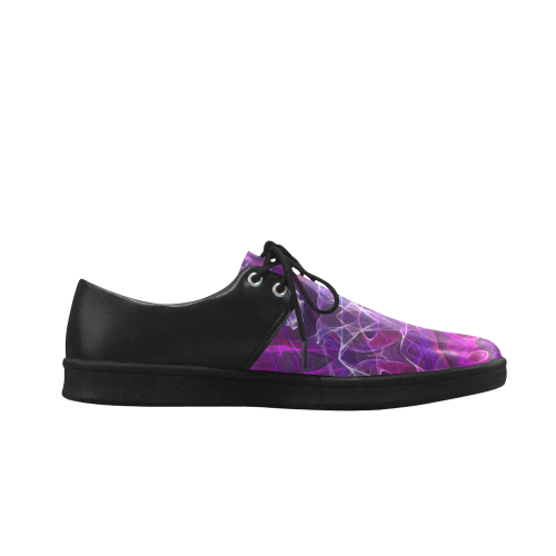 pink purple glowing flower mandala