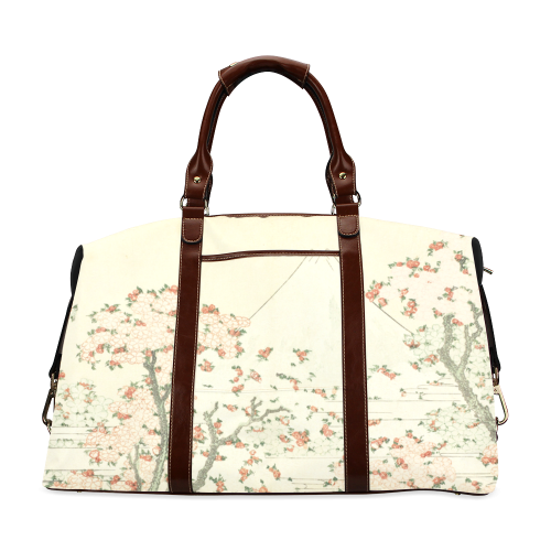uji mountain cherry blossom, japanese woodcut Classic Travel Bag (Model 1643)