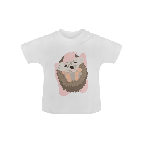 Baby Girl Hedgehog Baby Classic T-Shirt (Model T30)